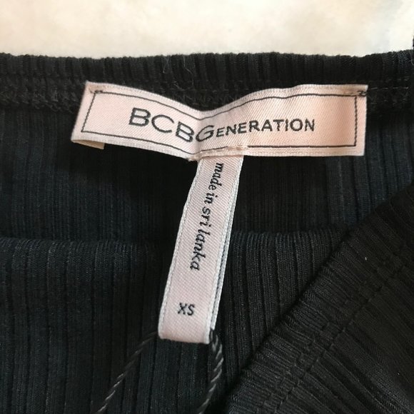 XS BCBGeneration TIE-STRAP THONG BODYSUIT - Picture 7 of 10